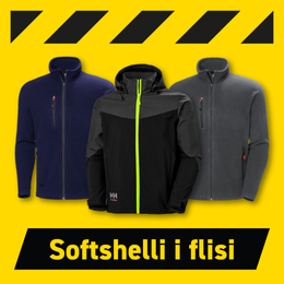 Softshelli i flisi