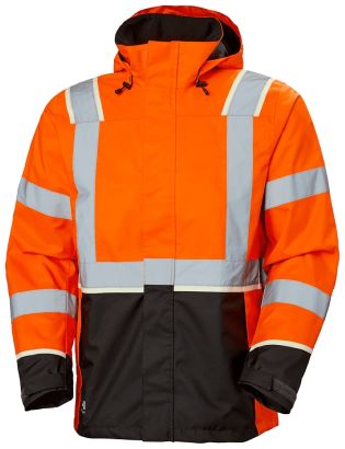 JAKNA HH 71185 UC-ME SHELL HI-VIS ORANŽNA-TEMNO SIVA HELLY HANSEN WORKWEAR JAKNA HH 71185 127917