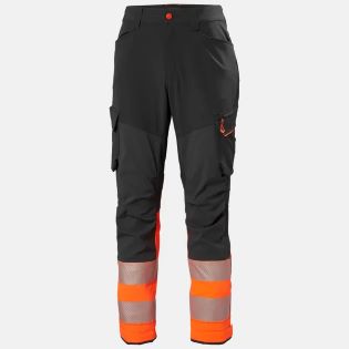 HLAČE HH 77501 ICU BRZ CL1 HI-VIS ORANŽNE - TEMNO SIVE HELLY HANSEN WORKWEAR HLAČE HH 77501 ICU 128635