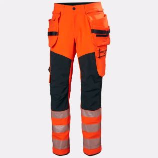 HLAČE HH 77499 ICU BRZ CL2 HI-VIS ORANŽNE - TEMNO SIVE HELLY HANSEN WORKWEAR HLAČE HH 77499 ICU 128637