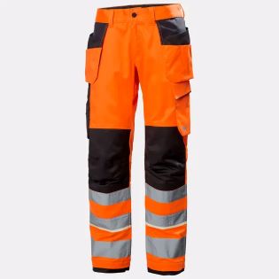 HLAČE HH 77512 UC-ME CL2 HI-VIS ORANŽNE-TEMNO SIVE HELLY HANSEN WORKWEAR HLAČE HH 77512 128653